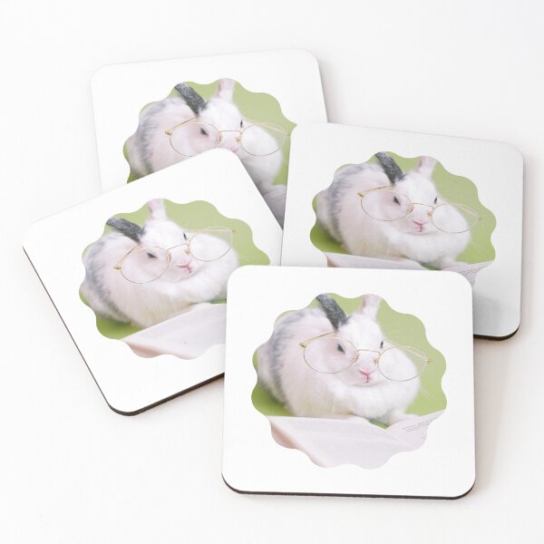 Item preview, Lovely rabbit studying  designed and sold by Shahbaz  art.
