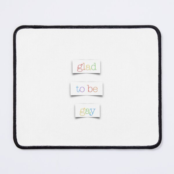 Item preview, Glad to Be Gay (GLAD) designed and sold by Adam Regester.