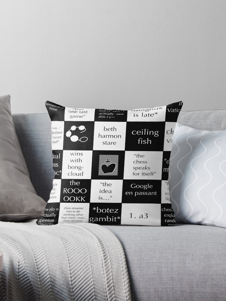 The Rook Gothamchess - Chess - Pillow