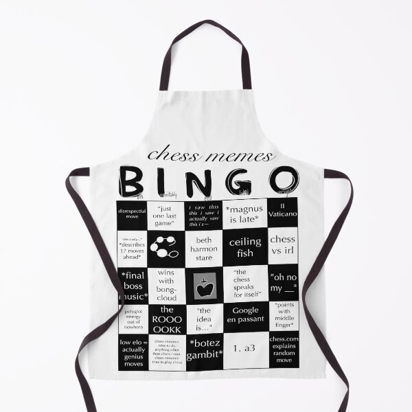 Item preview, Chess Memes Bingo! designed and sold by eveyting.