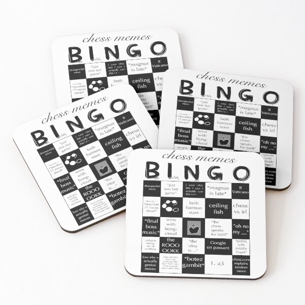 Item preview, Chess Memes Bingo!  designed and sold by eveyting.
