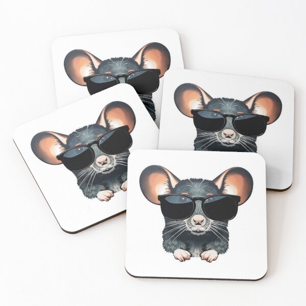 Item preview, Mouse with sunglasses designed and sold by FreakyMouse976.