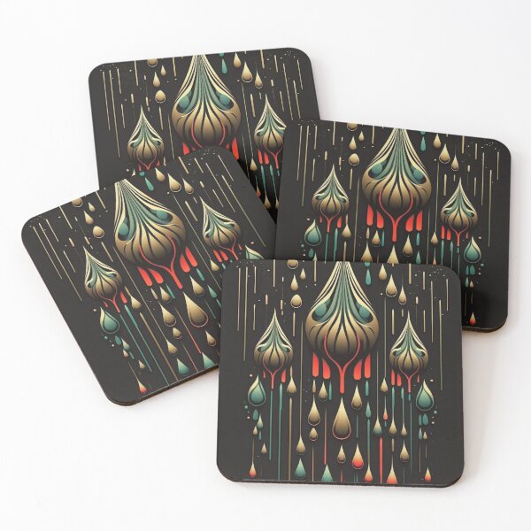 Artikelvorschau, Pattern organic drops coloured  entworfen und verkauft von G-M-Designs.