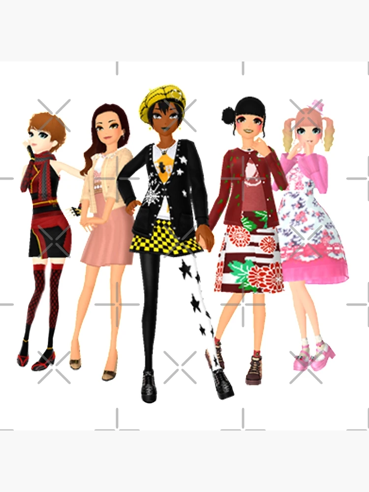 Style Savvy Fashion Forward girls bold Art Board Print