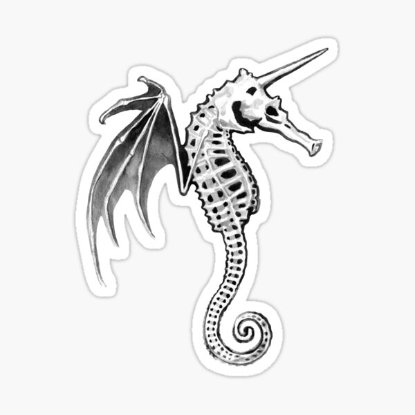 Pegasus of the Sea Sticker