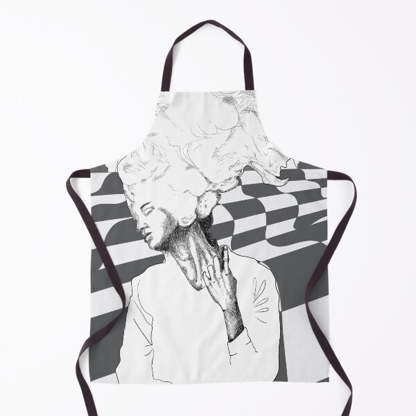 Item preview, Black and white caos chess girl designed and sold by ArtGozde.