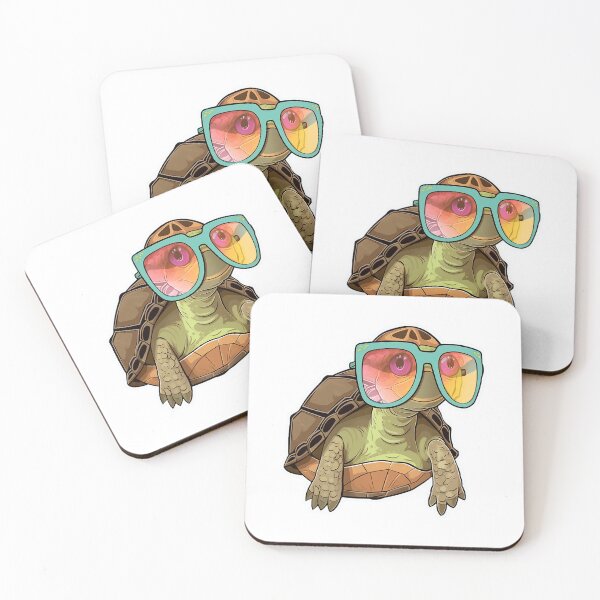 Item preview, Turtle with sunglasses designed and sold by FreakyMouse976.
