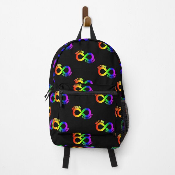 Item preview, Autism Acceptance With Rainbow Infinity Symbol designed and sold by Luan Huynh.