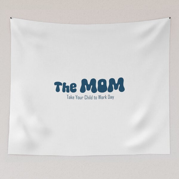 Item preview, The Mom - matching outfit for Mom's assistant on Take Your Child to Work Day (blue) designed and sold by EmeraldeaArt.