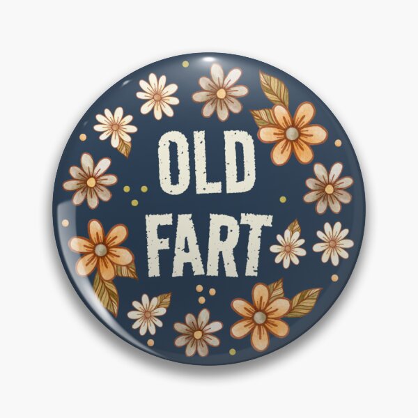 Item preview, Old Fart designed and sold by KrisInStitches.