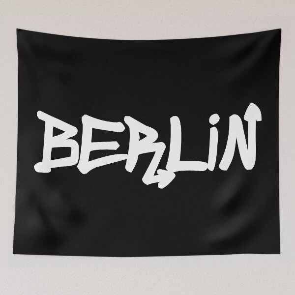 Item preview, Berlin - Graffiti Tag Art - Art Culture Berlin - Ver. 2 w designed and sold by Marcel Wirth.