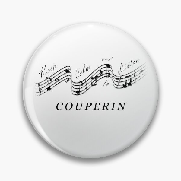 Item preview, François Couperin - Keep calm and listen to - Best Classical Music Composer and Harpsichordist designed and sold by Vintage-TM.
