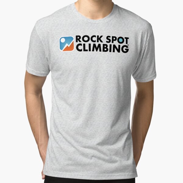 Rock Spot Climbing Logo Tri-blend T-Shirt