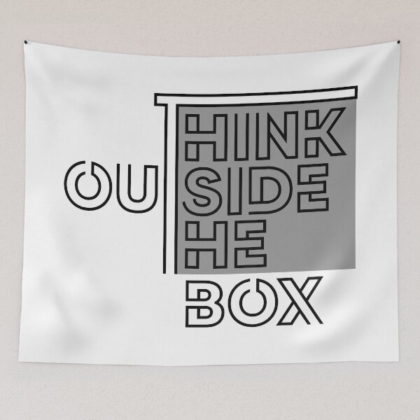 Item preview, Think Outside The Box designed and sold by ZaCrea.