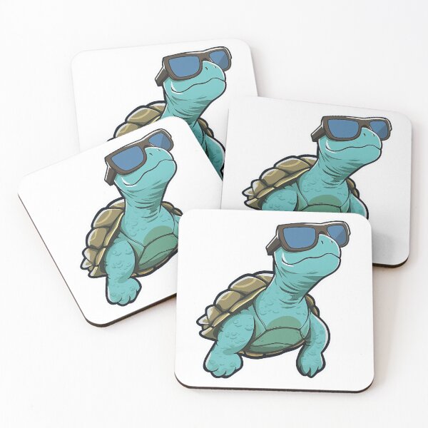 Item preview, Turtle with sunglasses designed and sold by FreakyMouse976.