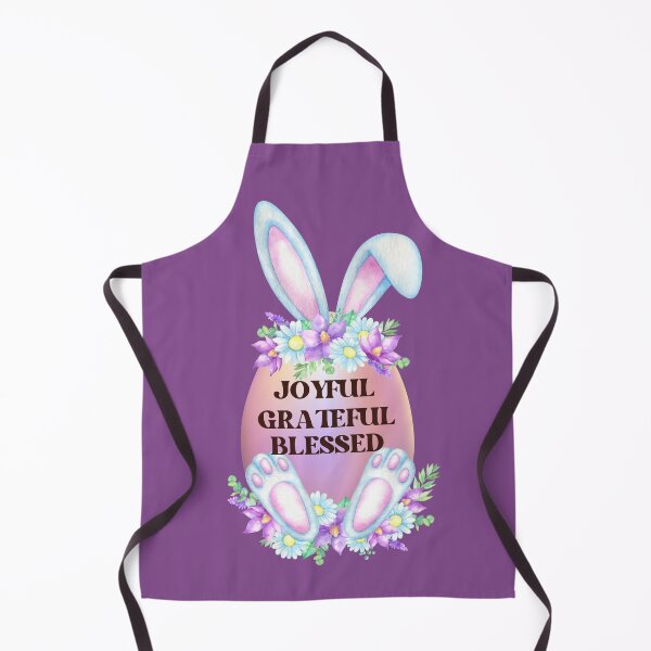 Item preview, Joyful, Grateful, Blessed Happy Easter Bunny Egg designed and sold by JDreaming.