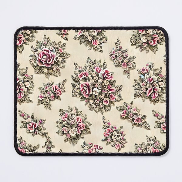 Item preview, Pretty Vintage Floral designed and sold by Poetic Patterns Studio.