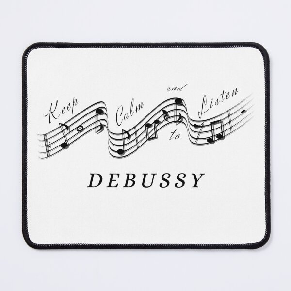 Item preview, Claude Debussy - Keep calm and listen to - Best Classical Music Composer designed and sold by Vintage-TM.