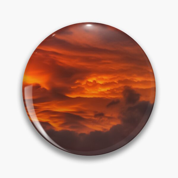 Item preview, Dramatic sky in deep orange, crimson red, pulsing with vibrant energy designed and sold by SvarunPogani.