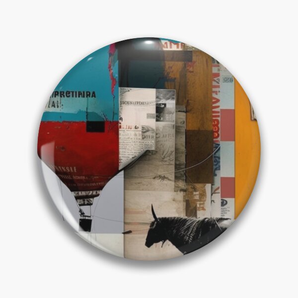 Item preview, Breaking Boundaries: A Post-Modern Contemporary Artwork Influenced by Robert Rauschenberg designed and sold by VC-prints.
