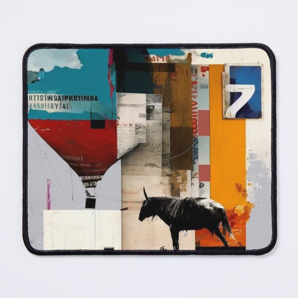 Item preview, Breaking Boundaries: A Post-Modern Contemporary Artwork Influenced by Robert Rauschenberg designed and sold by VC-prints.
