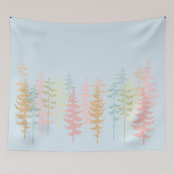 Item preview, Powder blue pines designed and sold by Catherine Holcombe.