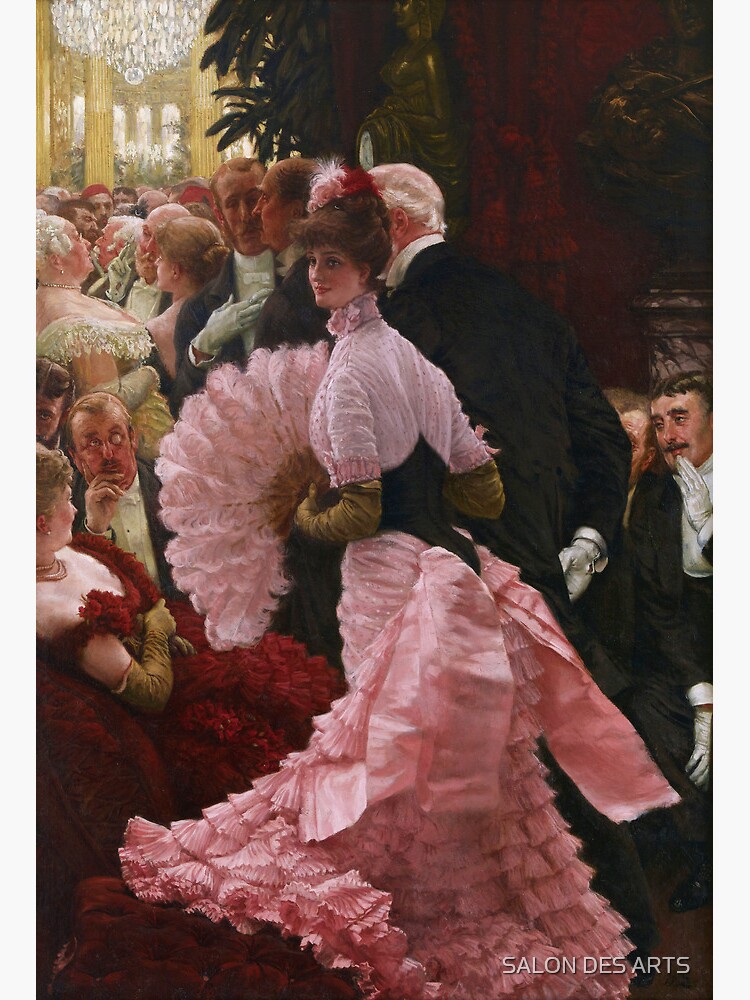 The Political Woman 1885 James Tissot Art Board Print