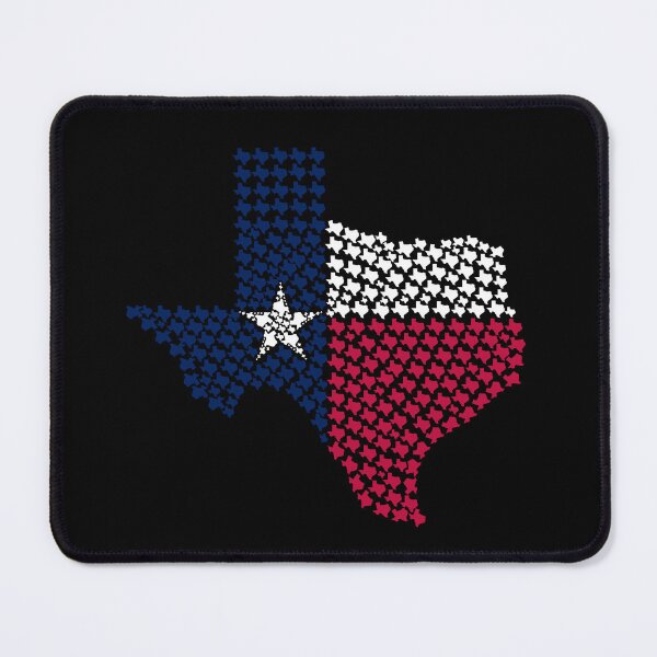 Item preview, Texas Shape made of Texas Shapes Texas Flag Design designed and sold by birdiesartshop.