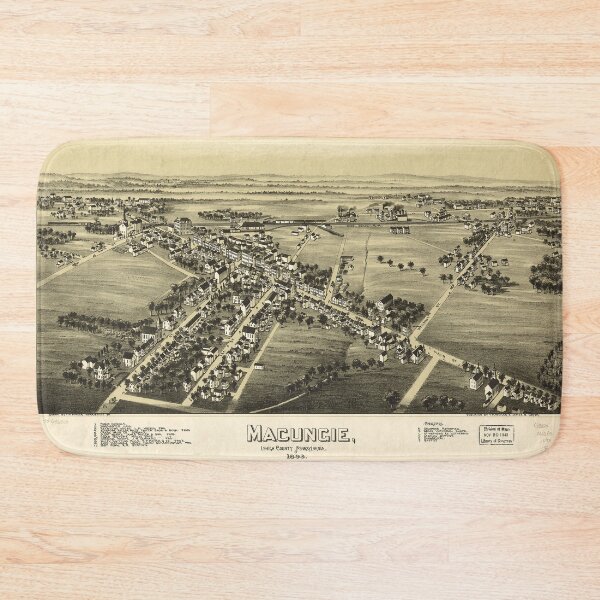 Item preview, Macungie, Pennsylvania (1893) designed and sold by allhistory.