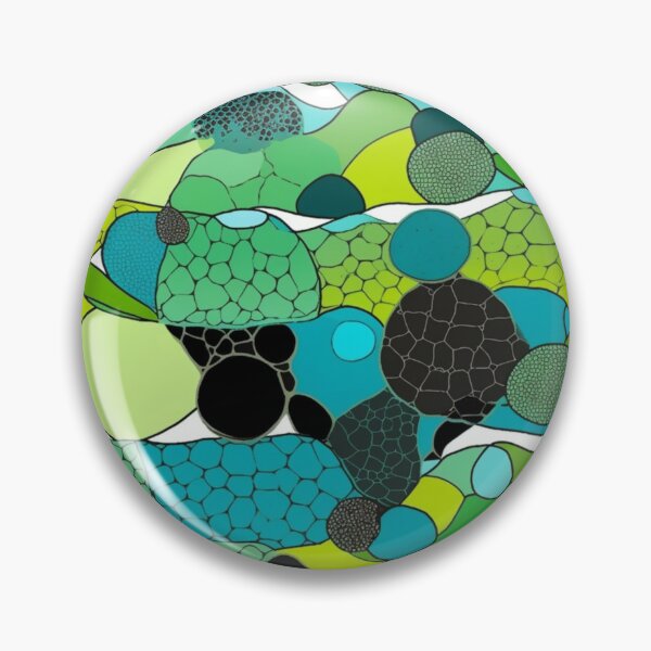 Item preview, Spring Time Circles Tiled designed and sold by artfullyprompt.