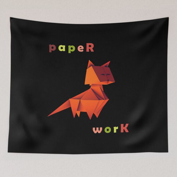 Item preview, Geometric cute Cat abstract and colorful origami style designed and sold by Teescount.
