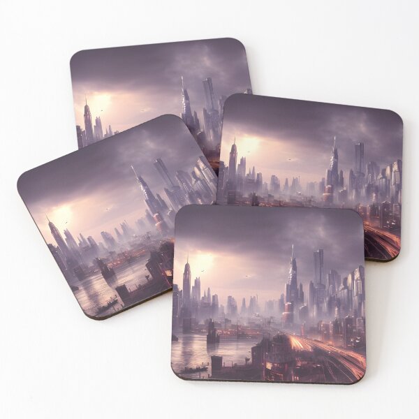 Item preview, Landscape of the city of the future designed and sold by brandway.
