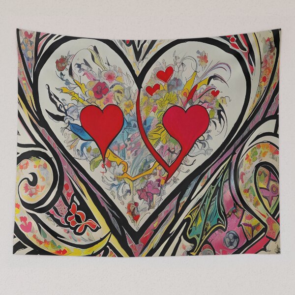 Item preview, 2 Hearts designed and sold by christineiris.
