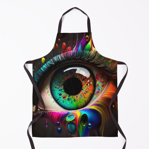 Item preview, Trippy paint splash eye designed and sold by Matt's Artificial Nature.
