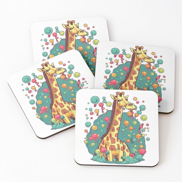 Item preview, Funny Atychiphobia Jittery Giraffe - Hilarious Animal Design designed and sold by DaringPrintsCo.