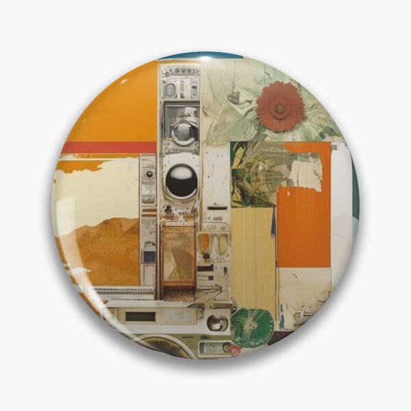 Item preview, Breaking Boundaries: A Post-Modern Contemporary Artwork Influenced by Robert Rauschenberg designed and sold by VC-prints.