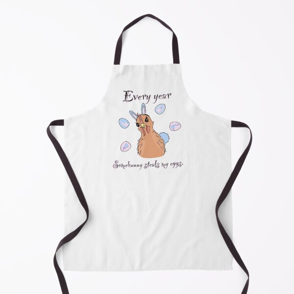 Item preview, Easter bunny steals chicken’s eggs. Easter meme designed and sold by SaraBrookes-art.