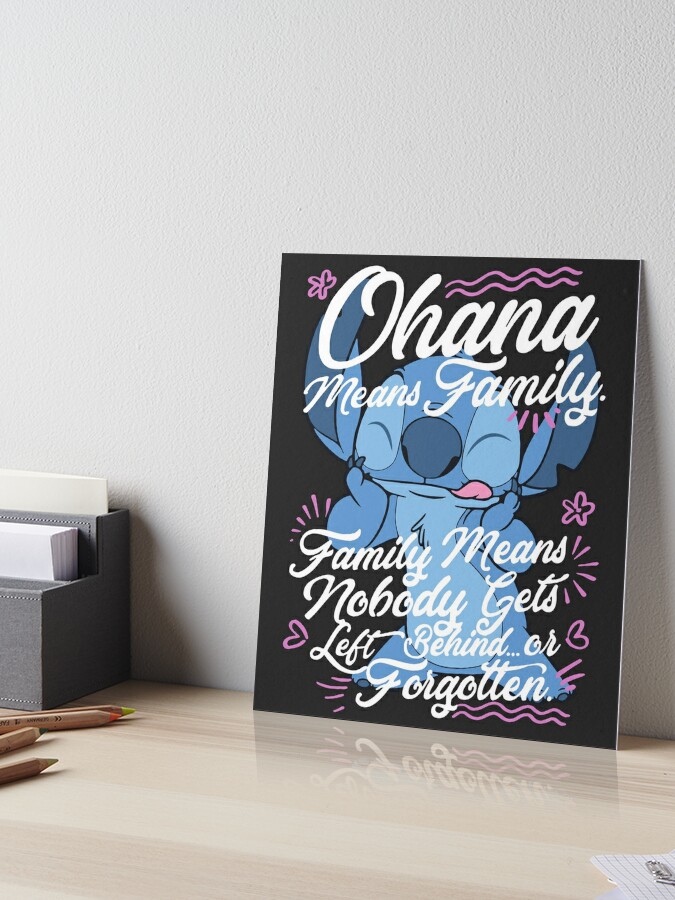 Ohana means Family. - Stitch 🌺 3D Stitch built from Pix Brix