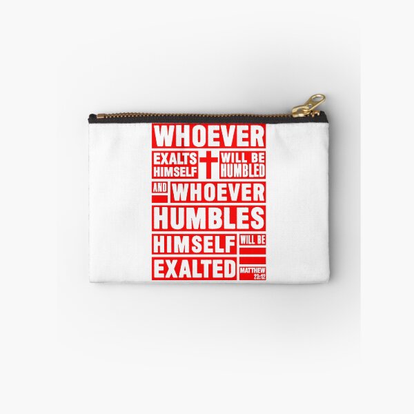 Item preview, Matthew 23:12 Whoever Humbles Himself Will Be Exalted designed and sold by plushism.