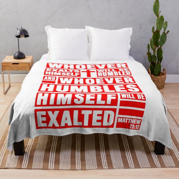 Item preview, Matthew 23:12 Whoever Humbles Himself Will Be Exalted designed and sold by plushism.