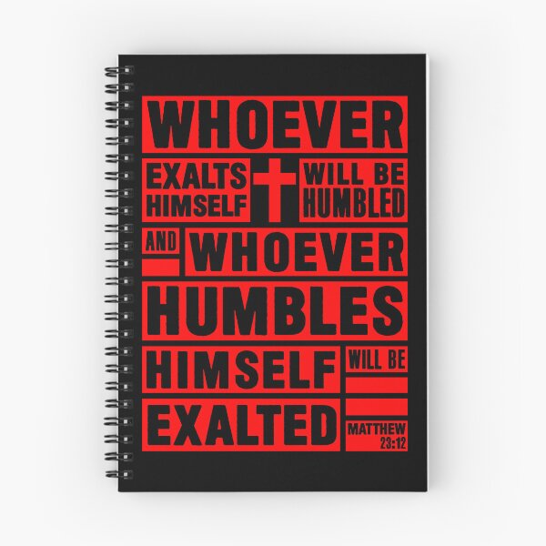 Item preview, Matthew 23:12 Whoever Humbles Himself Will Be Exalted designed and sold by plushism.