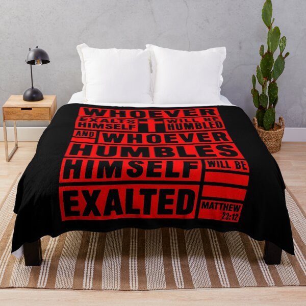 Item preview, Matthew 23:12 Whoever Humbles Himself Will Be Exalted designed and sold by plushism.