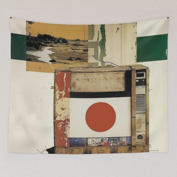 Item preview, Breaking Boundaries: A Post-Modern Contemporary Artwork Influenced by Robert Rauschenberg designed and sold by VC-prints.