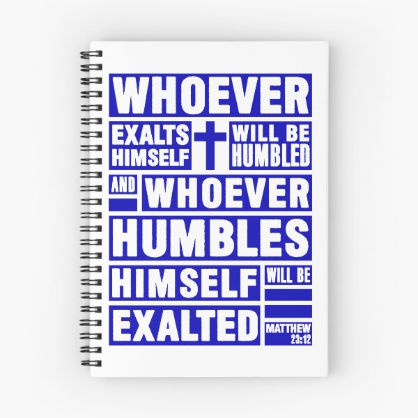 Item preview, Matthew 23:12 Whoever Humbles Himself Will Be Exalted designed and sold by plushism.