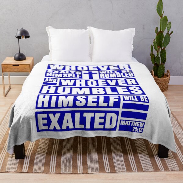 Item preview, Matthew 23:12 Whoever Humbles Himself Will Be Exalted designed and sold by plushism.