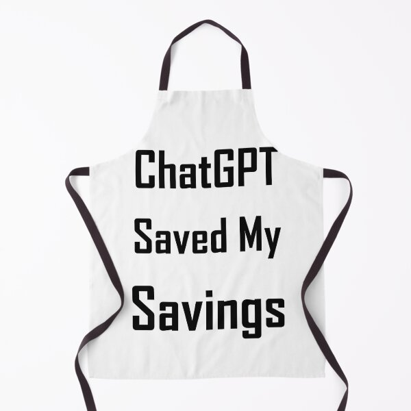 Item preview, ChatGPT Saved My Rich Carmine Savings designed and sold by TechsQuickArt.
