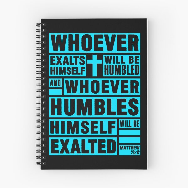 Item preview, Matthew 23:12 Whoever Humbles Himself Will Be Exalted designed and sold by plushism.