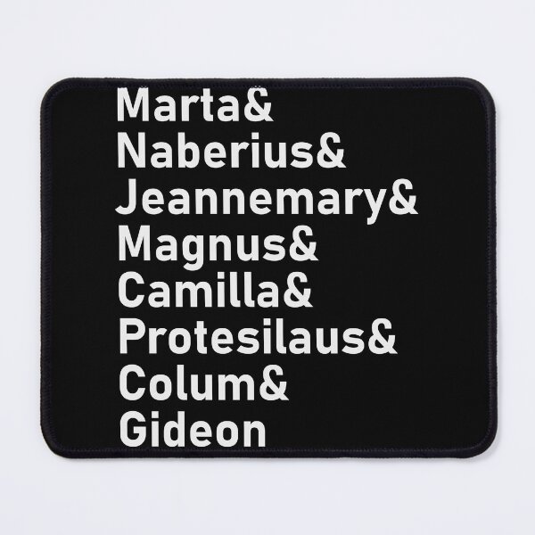 Item preview, The Locked Tomb Names - Cavaliers  designed and sold by Embyr Rose.