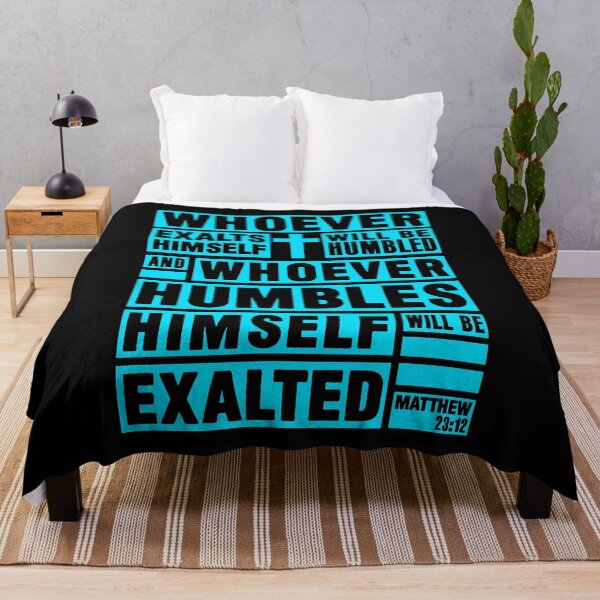 Item preview, Matthew 23:12 Whoever Humbles Himself Will Be Exalted designed and sold by plushism.