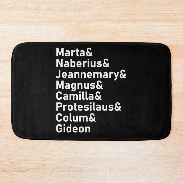 Item preview, The Locked Tomb Names - Cavaliers  designed and sold by Embyr Rose.
